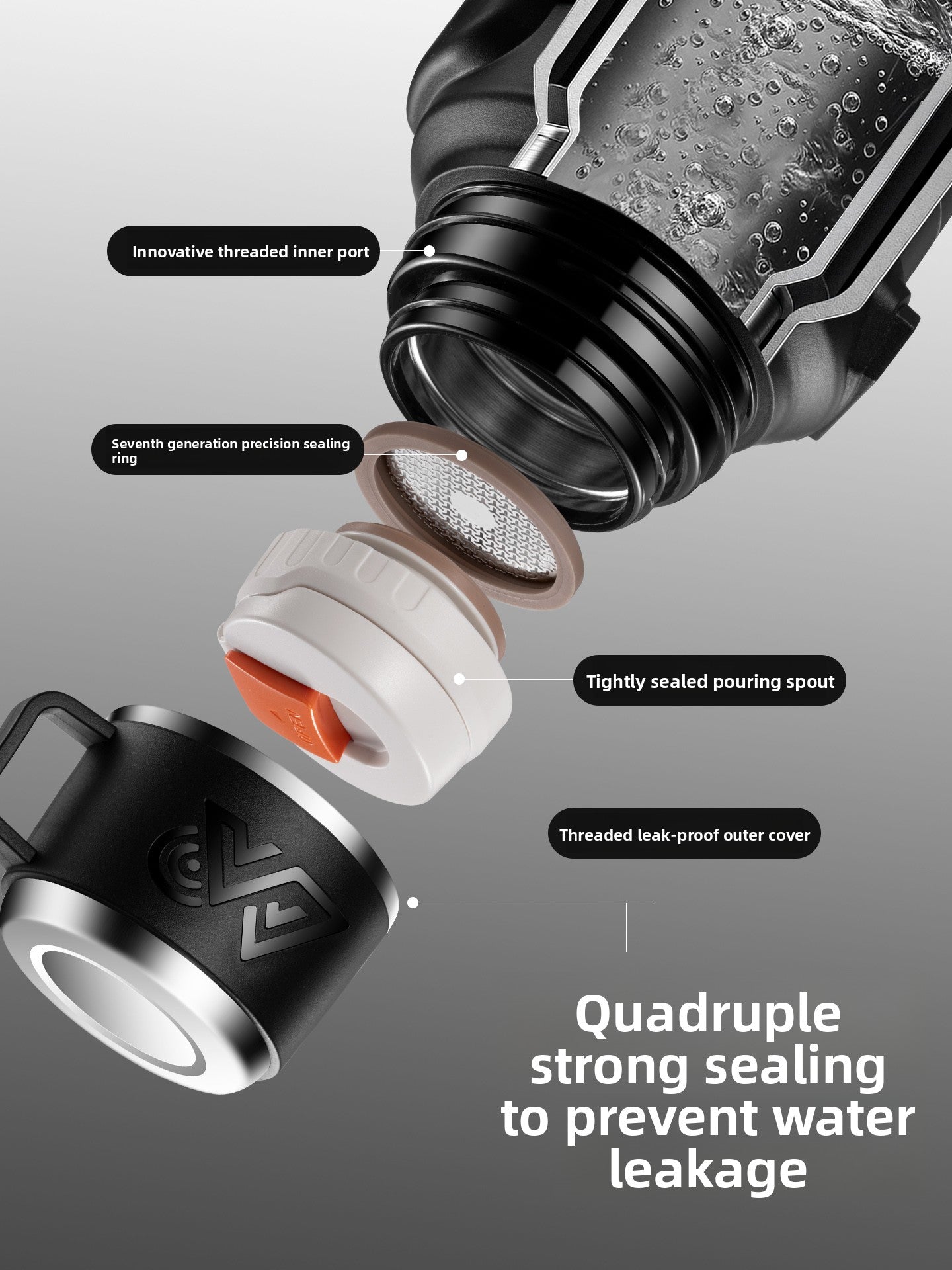 Large Capacity Travel Thermos