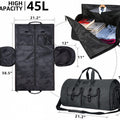 Convertible Travel Garment Bag and Backpack